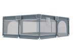 Ophobay Baby Playpen, Playpens for Babies, Extra Large Playyard for Toddler, Portable Kids Activity Center,Sturdy Safety Large Playard with Anti-Slip Suckers and Super Soft Breathable Mesh Dark Grey - Image 2